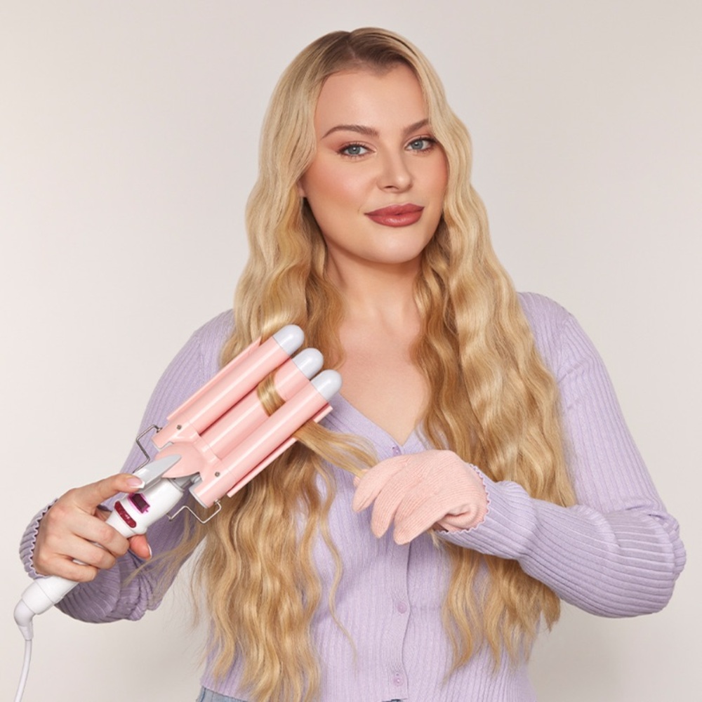 INH Insert Waves Here Triple
Barrel Hair Waver